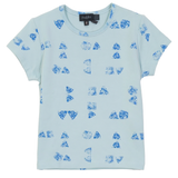 Boys Faded Printed Loose Fit T Shirt
