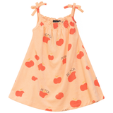 Cotton Terry Girls "Peach" Jumper