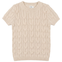 Boys Mix Cable Knit Sweater