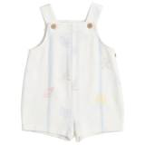 Boys Seashell Print Overall