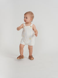 Boys Seashell Print Overall