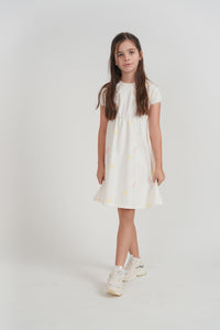 Girls Seashell Printed Dress