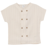 Boys Textured Linen Button Down Shirt