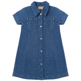 Colored Denim Dress