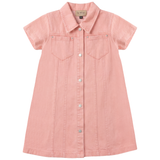 Colored Denim Dress