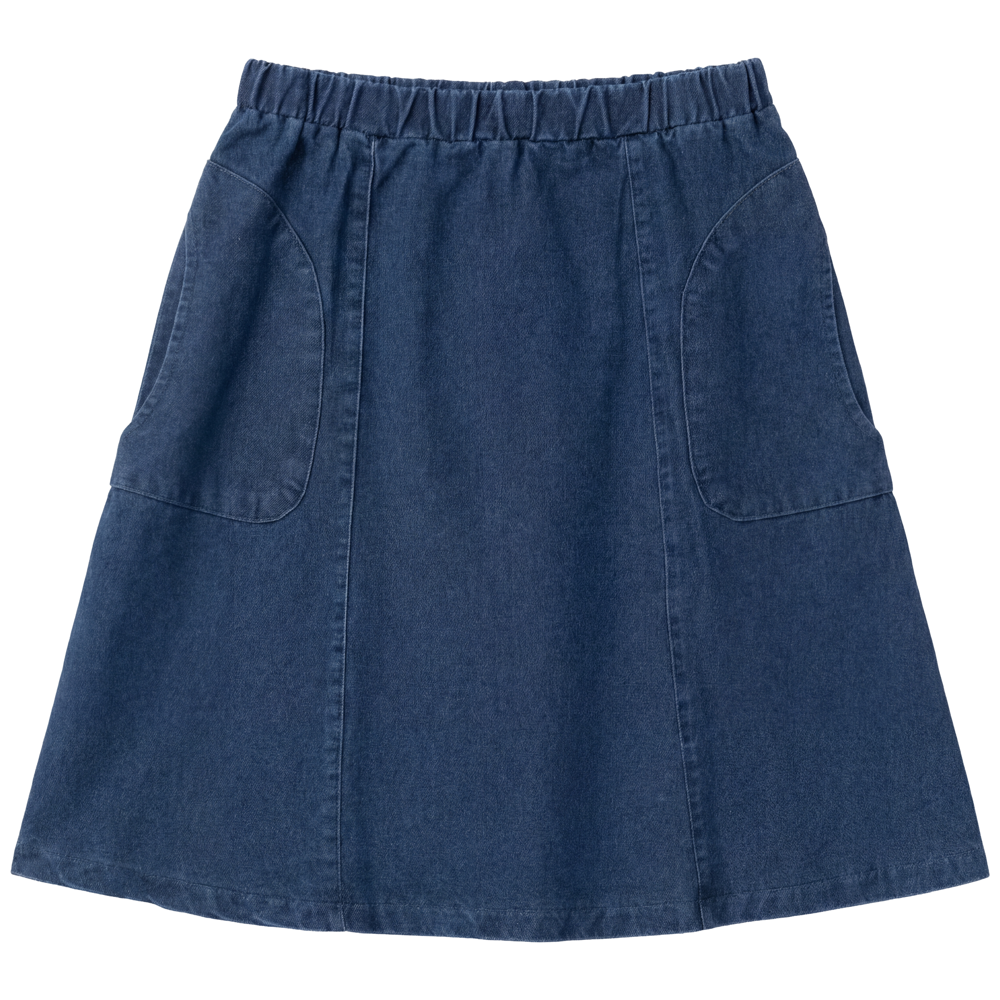 Colored Denim Skirt