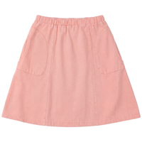 Colored Denim Skirt