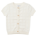 Boys Checkered Knit Sweater