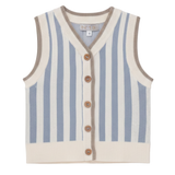 Boys Knit Striped Vest