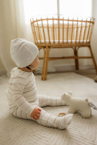 Baby Raised Striped Onesie