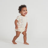 Printed Cotton Rib Baby 2 PC Set