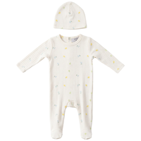 Baby Boys Print Pointelle Layette