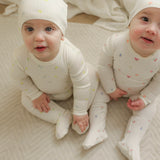 Baby Boys Print Pointelle Layette