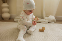 Baby Girls Print Pointelle Layette