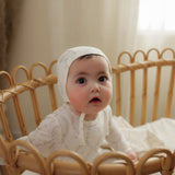 Baby Cotton Spandex Girls Vine Layette