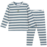 Boys Lemonade Rib Striped 2 PC