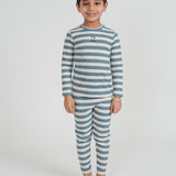 Boys Lemonade Rib Striped 2 PC