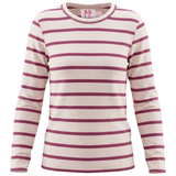 Ribbed Striped T Shirt