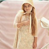 Girls Cotton Floral Dress