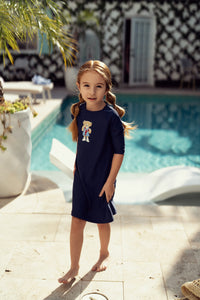 Girls Swim Dress With Bear