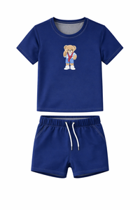2 PC Bear Swimsuit For Boys