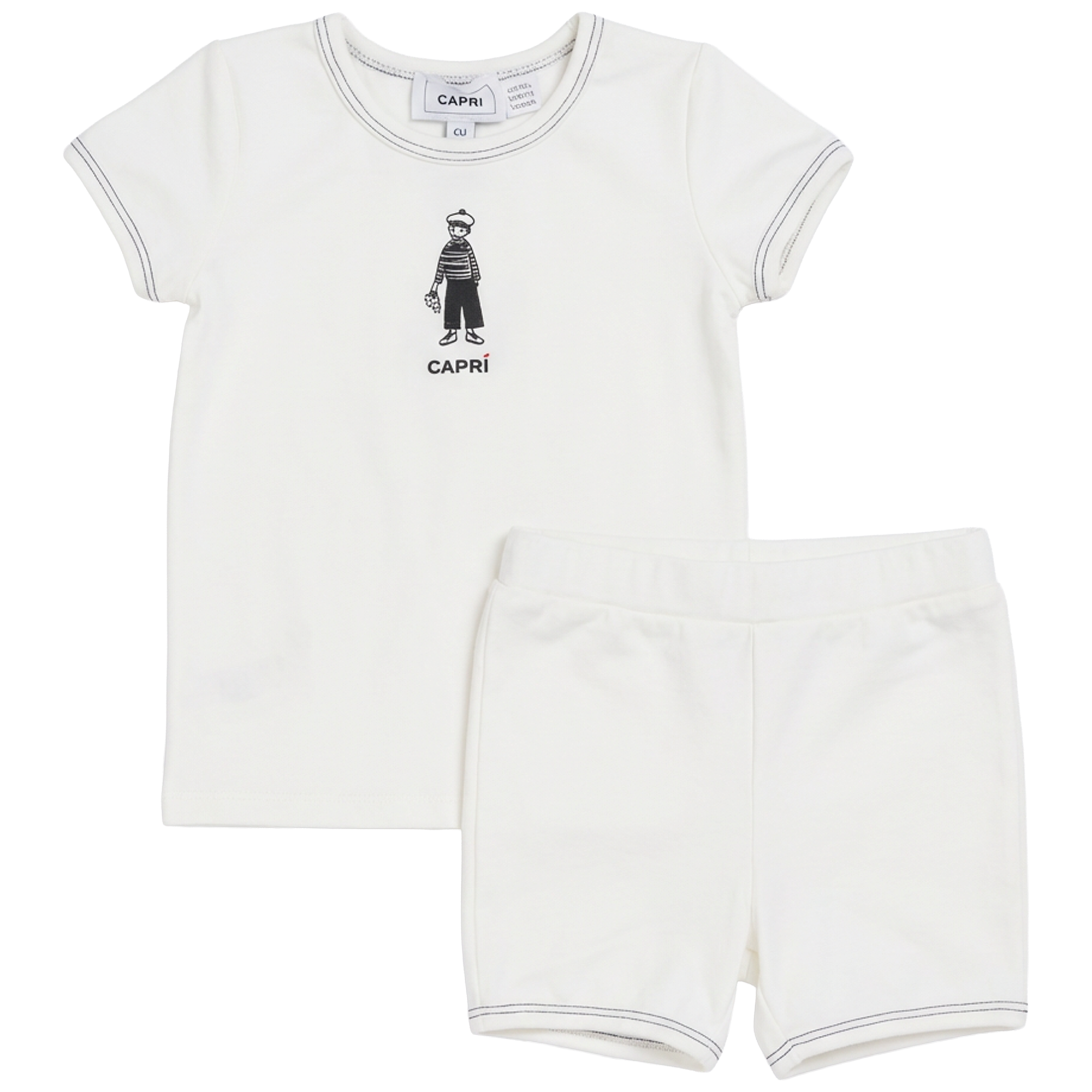 Boy Print 2 PCS Short Set