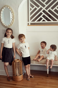 Girls Print 2 PCS Short Set