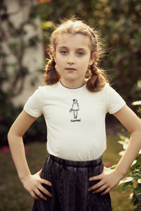 Girls Print T Top