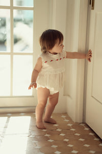 Cotton Floral Girls Bubble