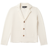Boys Textured Knit Blazer