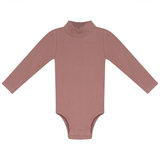 Rib Basic Henley Onesy
