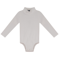 Rib Basic Henley Onesy