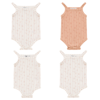 Soft Cotton Modal Baby Short Onesie