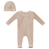 Bebe Embroidery Onesie (Velour)