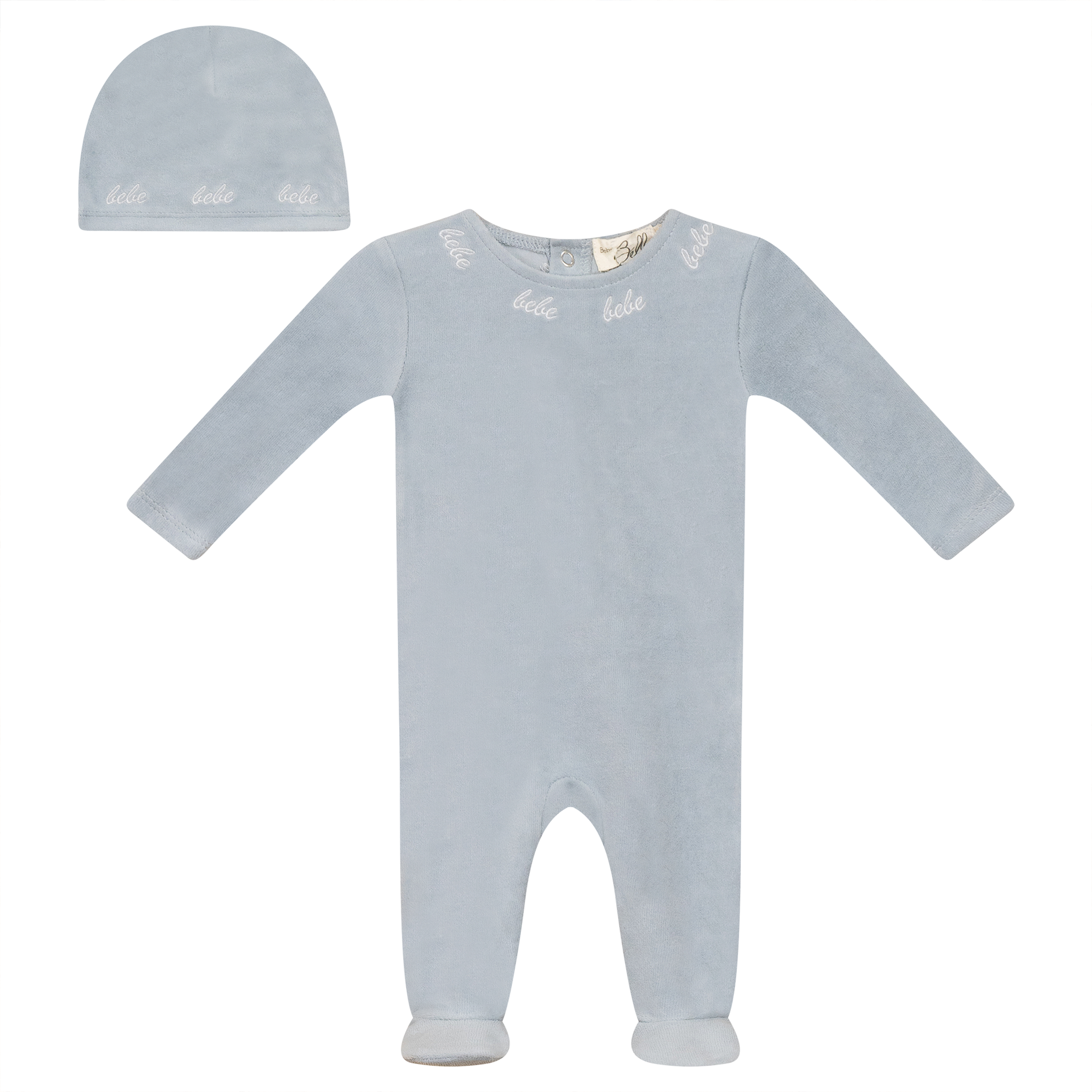 Bebe Embroidery Onesie (Velour)