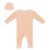 Bebe Embroidery Onesie (Velour)