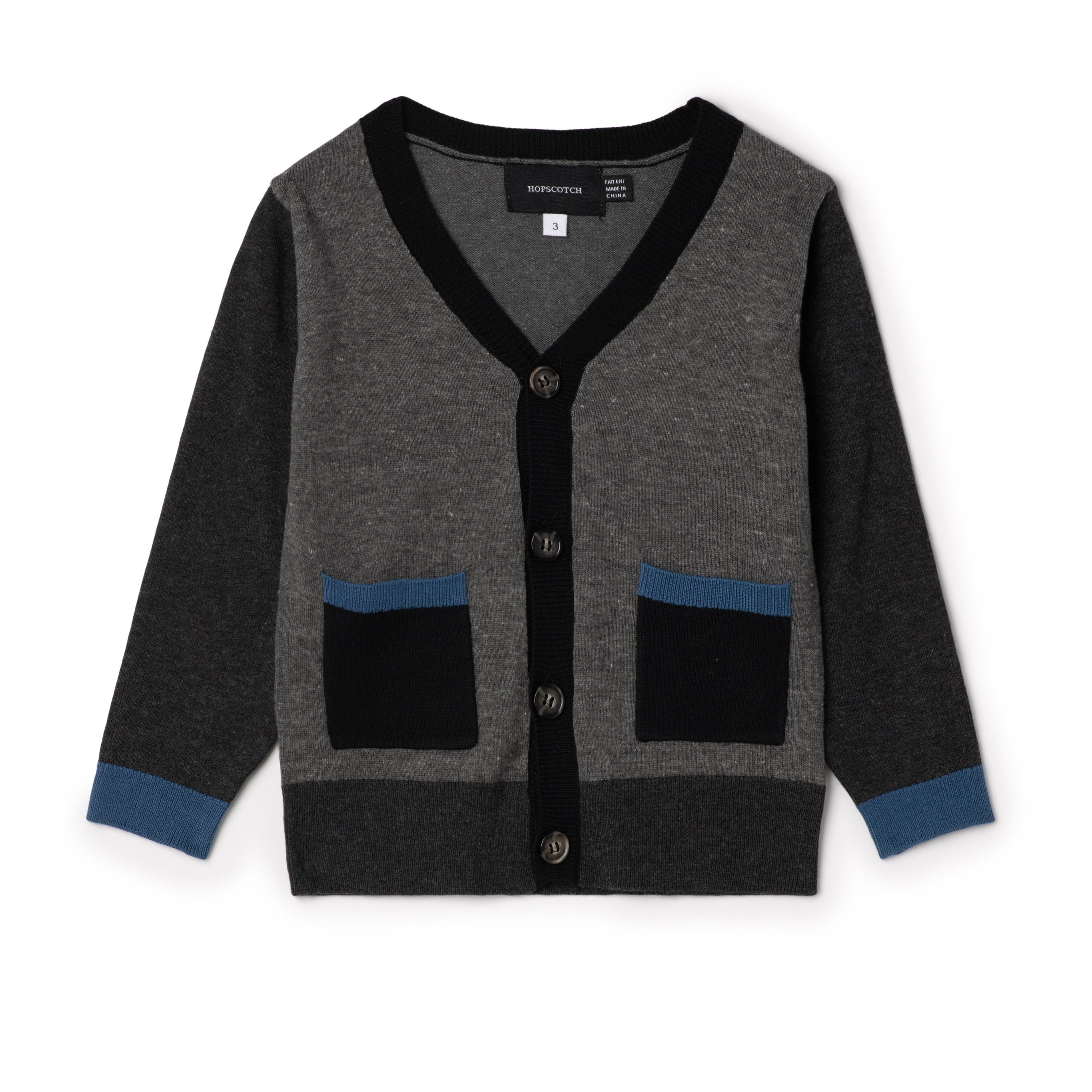 Boys Cardigan In Knit