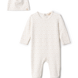 Baby Romper Set With Cherry Print