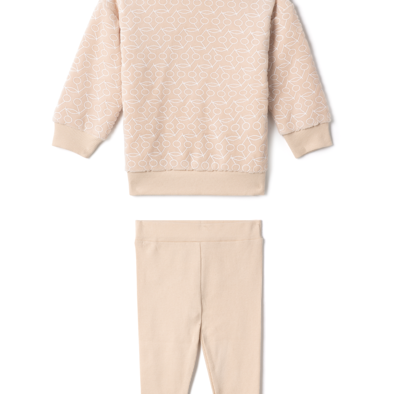 Girls Cherry Print 2 PCS Set