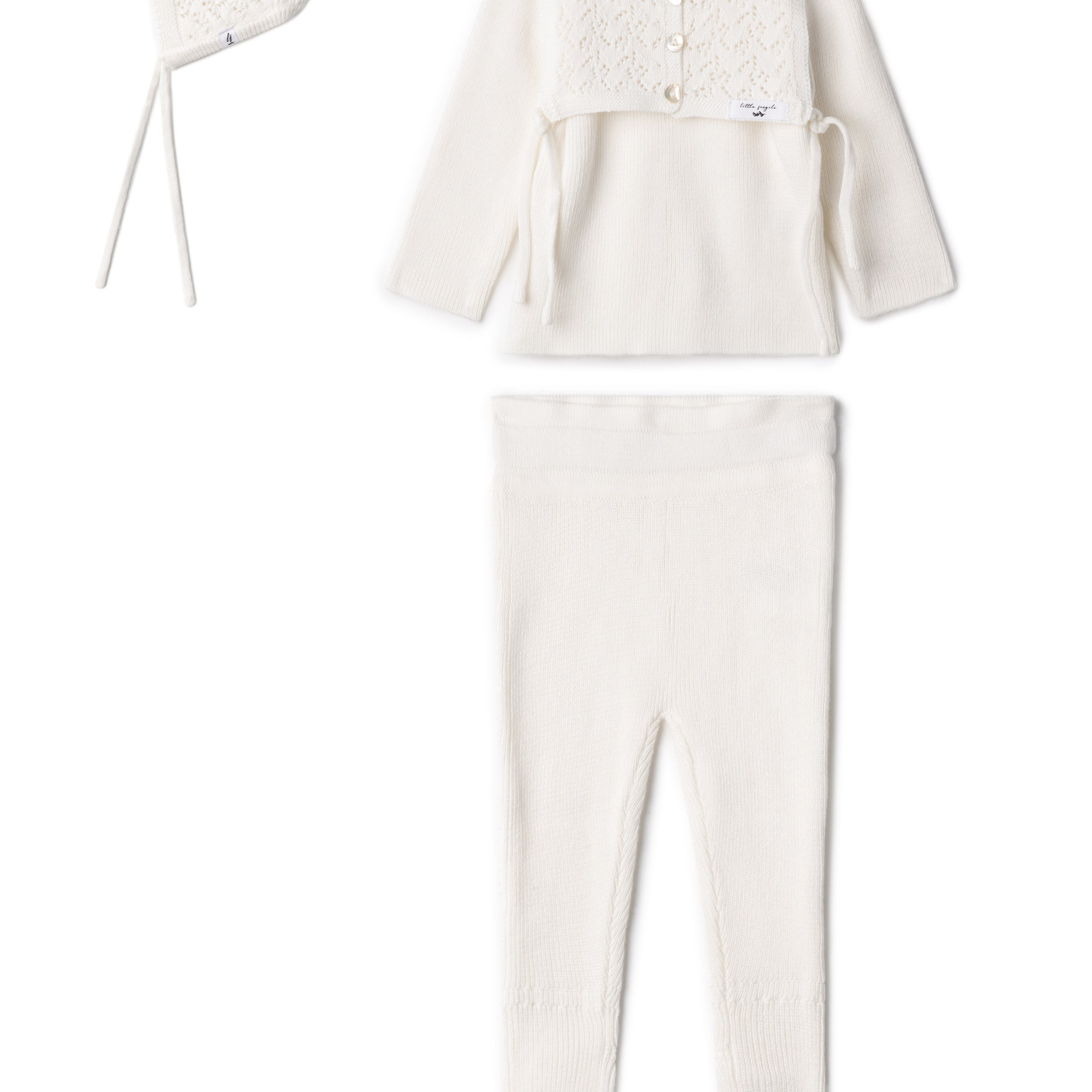 Baby Top With Legging In Knit