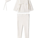 Baby Top With Legging In Knit