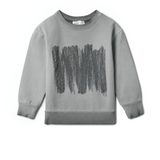 Boys Painted Print Sweatshirt