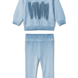 Boys Painted Print 2 PCS Set