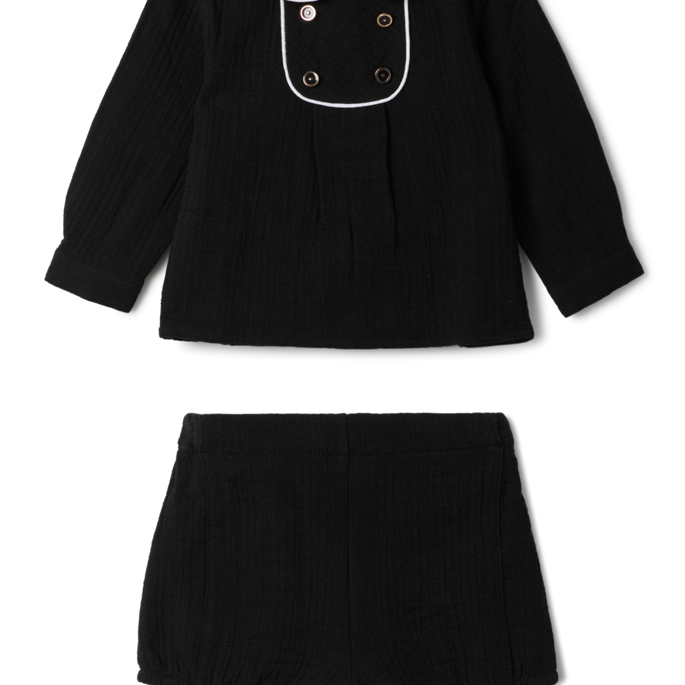 2 PC Baby With Woven Fabric