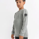 Boys Multi Knit Sweater