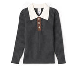 Boys Multi Polo Rib Sweater
