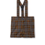Baby Overall In Plaid