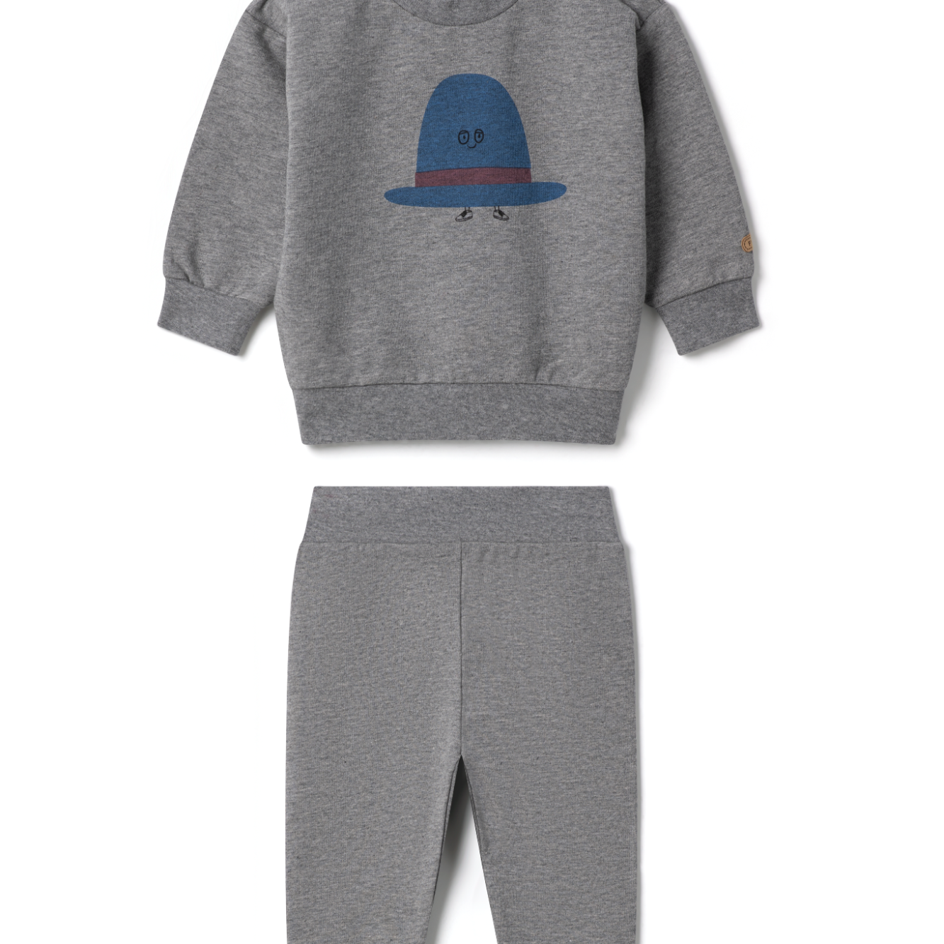 2PC Set With Hat Print