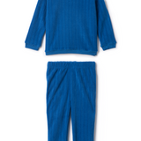 Boys Velour Sweatshirt And Rib Legging Set