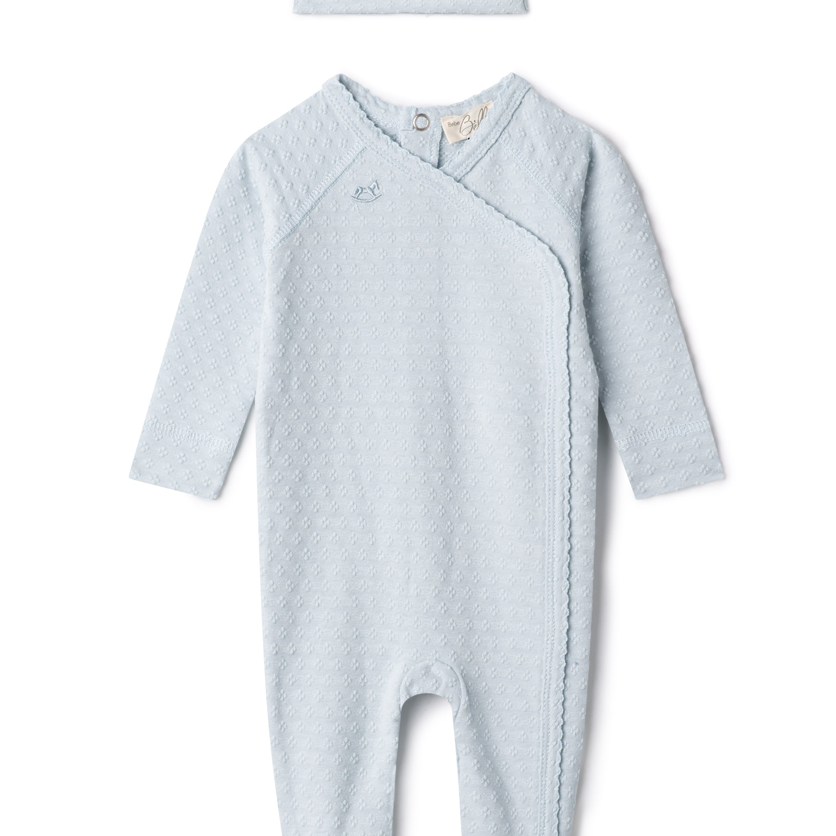 Embossed Diamond Wrap Baby Stretchie